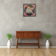 Royal Indian Elephant Miniature Painting