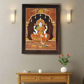 Handcrafted Rosewood Inlay – Mahalakshmi Artwork