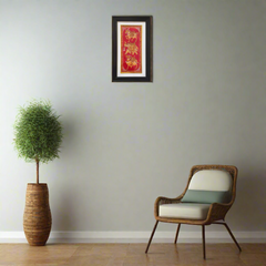 Royal Procession in Gilded Splendor Miniature Painting