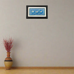 The Royal Procession - A Monochrome Miniature Painting Paintings