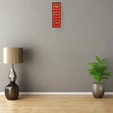 Golden Animal Miniatures on a Scarlet Background Painting Paintings