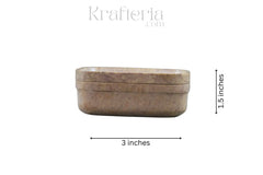 Handcrafted Marble Soap Box – Classic & Durable Design Sand Stone