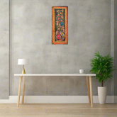 The Ethereal Peacock Amidst Cosmic Blooms