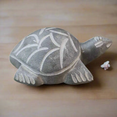 Handmade Soft Stone Tortoise – Vastu Turtle Showpiece Soft Stone