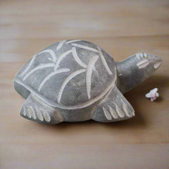 Handmade Soft Stone Tortoise – Vastu Turtle Showpiece
