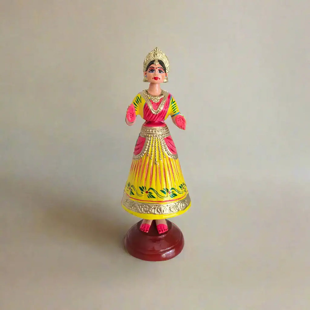 Cultural Charm – Kondapalli Butta Bomma Wooden Doll Kondapalli Lacquerware