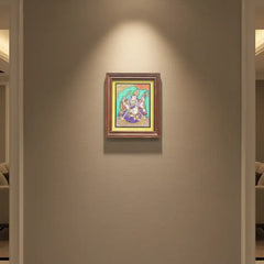 Mysore Saraswathi Painting | 22KT Gold Leaf Paintings