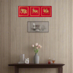 Mewar Miniature - The Royal Menagerie Painting