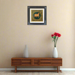 The Sacred Cow - A Miniature Painting