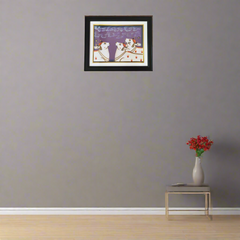 Divine Cows Under Celestial Skies – Pichwai Painting