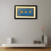 A Triptych of Royal Steeds - An Indian Miniature Art Collection Paintings