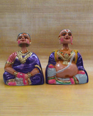 Traditional Thanjavur Dolls – Handcrafted South Indian Golu Figurines
