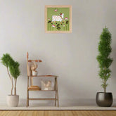 Kamdhenu in the Lotus Pond Pichwai Art Paintings