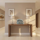 Inlay Jungle Scene – Elephants Beneath Tree, Ethnic Nature Décor Jali Art