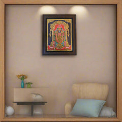 Glorious Venkateshwara Swamy – Thanjavur Heritage Painting