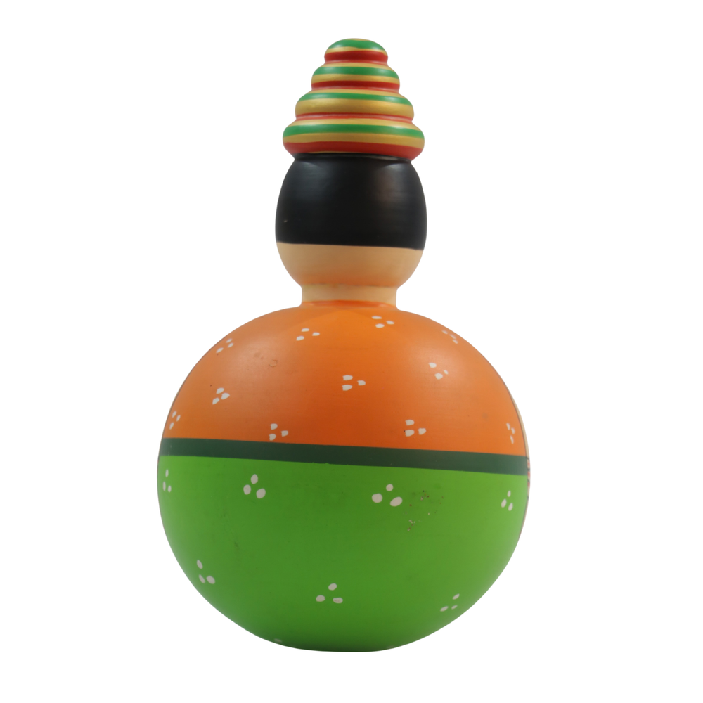 Hand-painted Marwadi dolls in vibrant colors