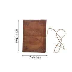 Handcrafted Leather Journal Diary - Perfect for Gifting Wood Decorative
