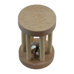 Safe rattle for kids with non-toxic paint