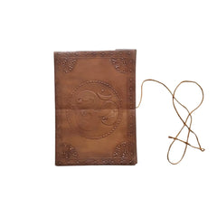 Handcrafted Leather Journal Diary - Perfect for Gifting Wood Decorative