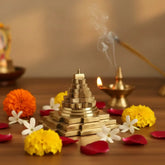 Authentic Brass Shree Chakram (Shree Yantra) Brass Ware