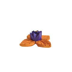 Hand-Painted Wooden Flower Agarbatti Stand – Elegant Incense Holder Accessories