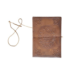 Handcrafted Leather Journal Diary - Perfect for Gifting Wood Decorative