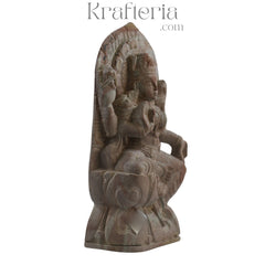 Laxmi Devatha Sculpture – Goddess of Wealth and Prosperity