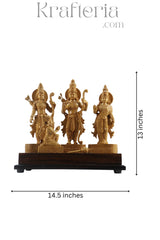 Devotional Sitha Rama Laxman Hanuman Statue – Perfect for Home & Temple