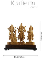 Devotional Sitha Rama Laxman Hanuman Statue – Perfect for Home & Temple ESHWAR HANDICRAFTS
