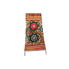 Mystic Peacock Leather Handcrafted Wall Art | Bed Lamp Leather Paintings