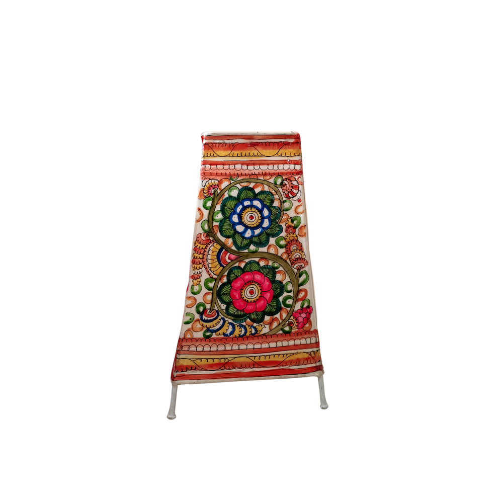 Mystic Peacock Leather Handcrafted Wall Art | Bed Lamp Leather Paintings