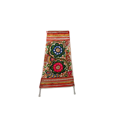 Mystic Peacock Leather Handcrafted Wall Art | Bed Lamp Leather Paintings