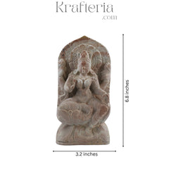 Laxmi Devatha Sculpture – Goddess of Wealth and Prosperity