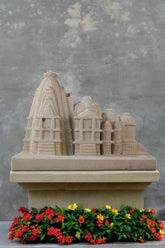 Intricate Sandstone Temple Replica