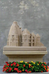 Intricate Sandstone Temple Replica Sand Stone