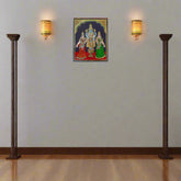 Beautiful Venkateshwara Swamy Thanjavur Painting – Timeless Craftsmanship