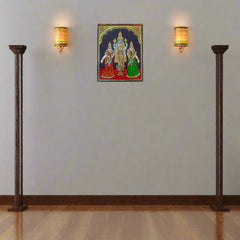 Beautiful Venkateshwara Swamy Thanjavur Painting – Timeless Craftsmanship