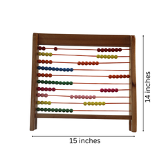 Educational Channapatna wooden abacus toy for children