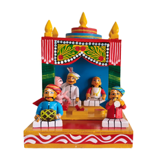 Kondapalli Kalyana Mandapam (Wedding Stage) Set – Traditional Indian Marriage Scene