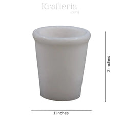 Handcrafted Marble Peg Glasses-Durable & Stylish Hooks Marble Soft Stone