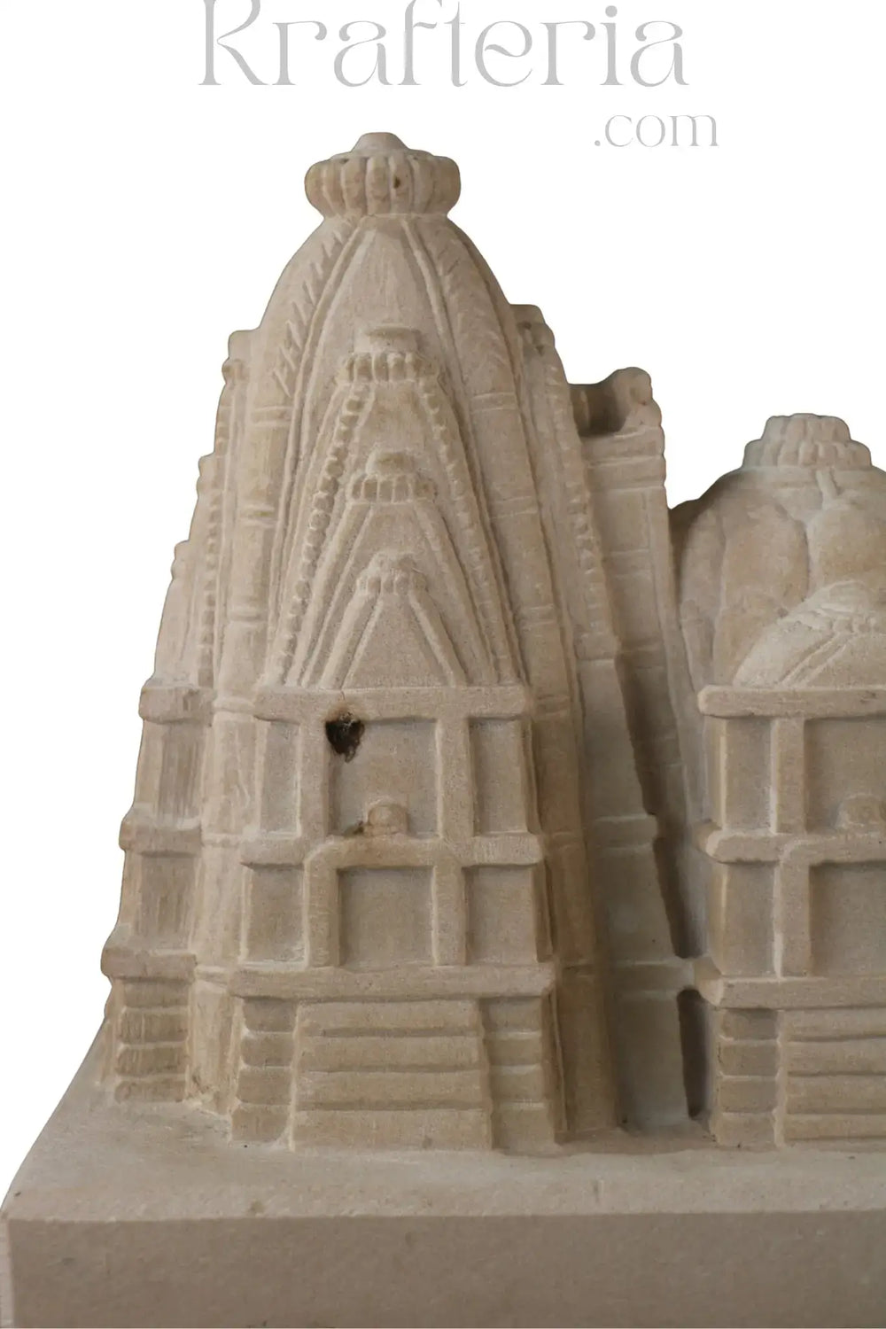 Intricate Sandstone Temple Replica Sand Stone