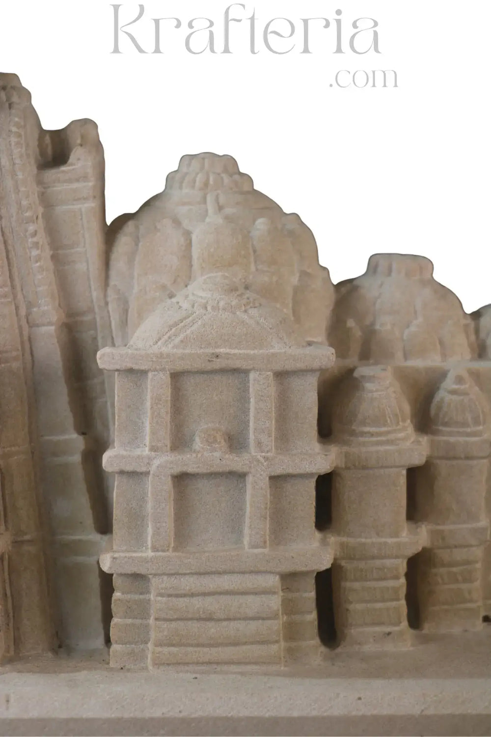Intricate Sandstone Temple Replica Sand Stone