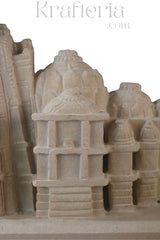 Intricate Sandstone Temple Replica Sand Stone