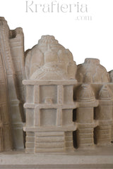 Intricate Sandstone Temple Replica