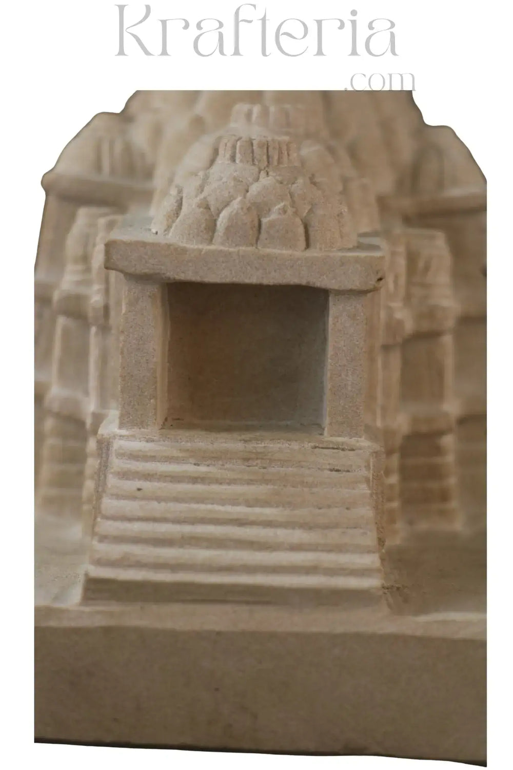 Intricate Sandstone Temple Replica Sand Stone