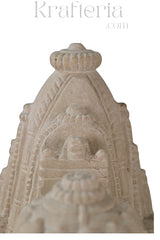 Intricate Sandstone Temple Replica