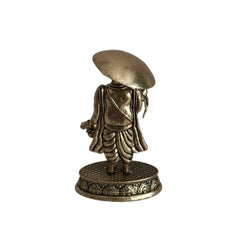 Brass Vamana Avatar Idol: Lord Vishnu in the Form of the Dwarf Brahmin | Baman Avtar Brass Ware