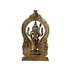 Buy Handcrafted Murugan Brass Statue with Arch For Home Decor Lord Murugan Statues