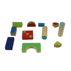 Kids multi shapes learning toy handcrafted with non-toxic colors