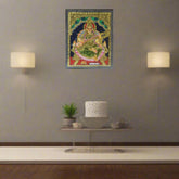 Saraswathi Devi – Goddess of Wisdom in Thanjavur Art